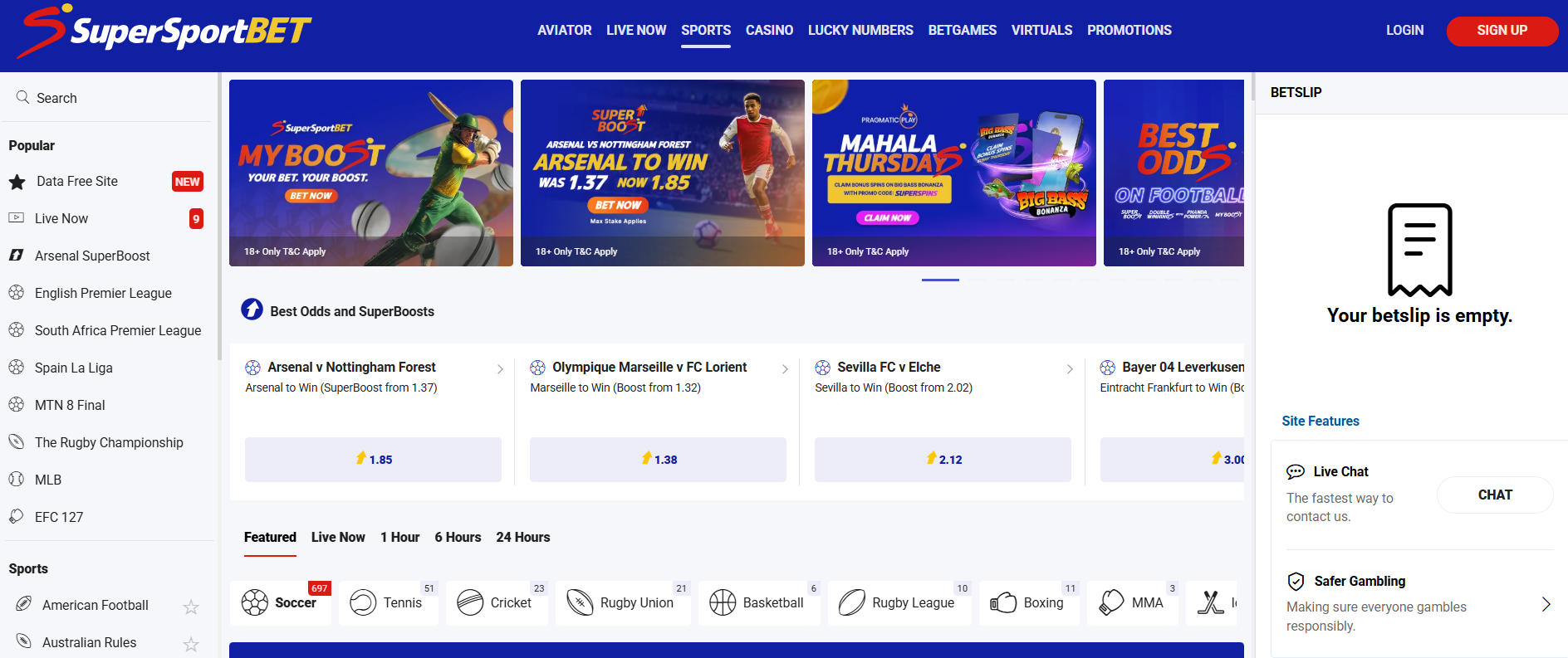 SuperSportBet Sports